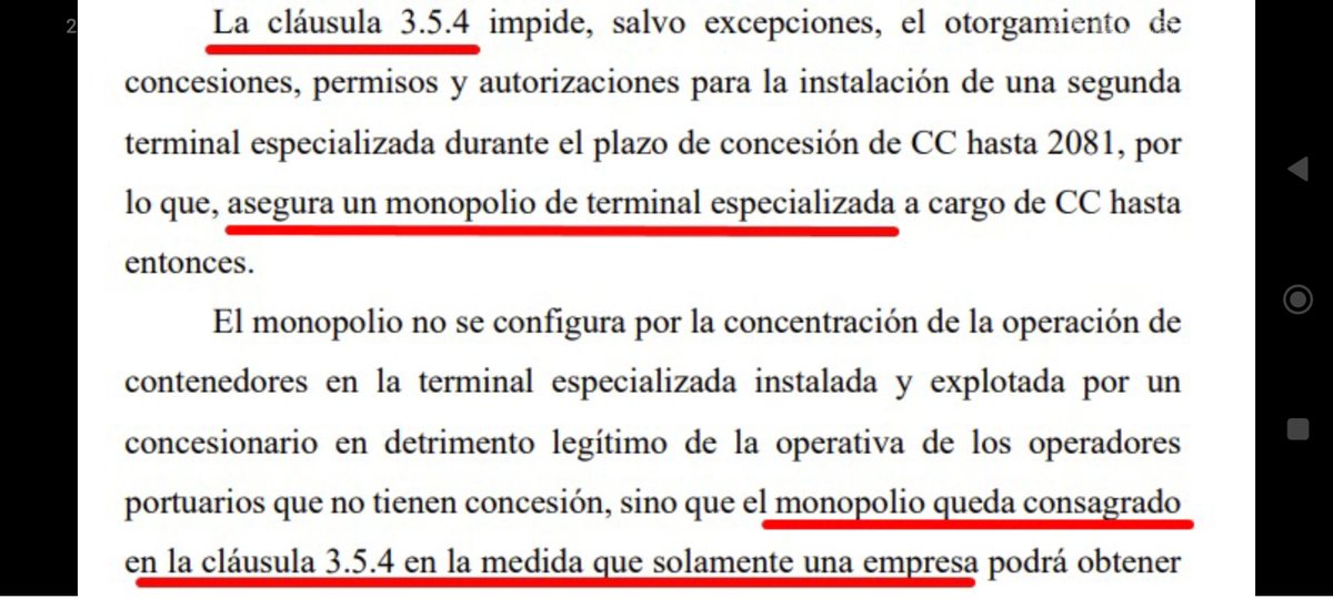 dburstin's tweet photo. @ONVentura Estimado, el TCA dijo EXPRESAMENTE que había un monopolio. Lo que le estoy subiendo acá es una captura de pantalla de la sentencia. https://t.co/Qh0eRYkRoR