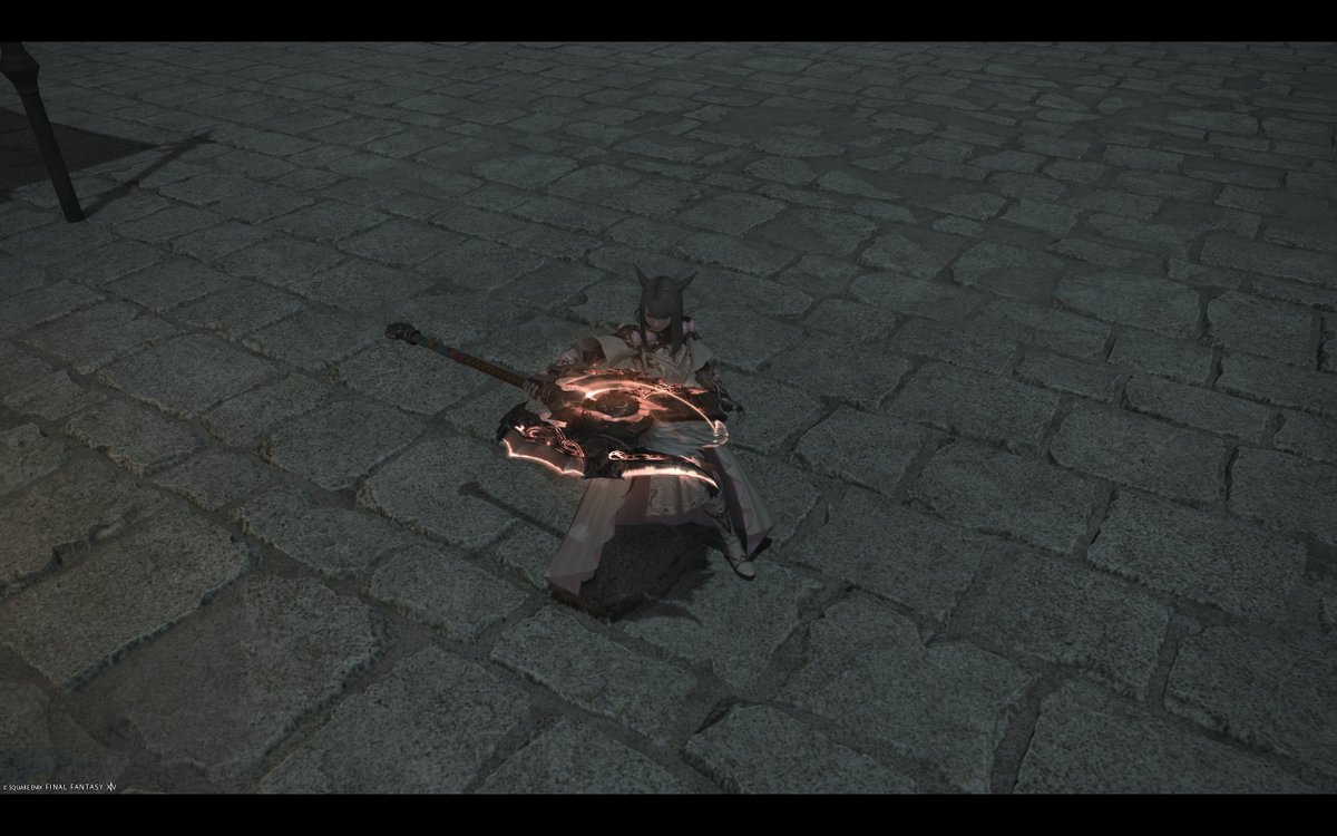 Integral_Yamato's tweet photo. 戦士のファントムウェポン3段階目が完成！
#FF14 #pw https://t.co/UJfltSP1Uy