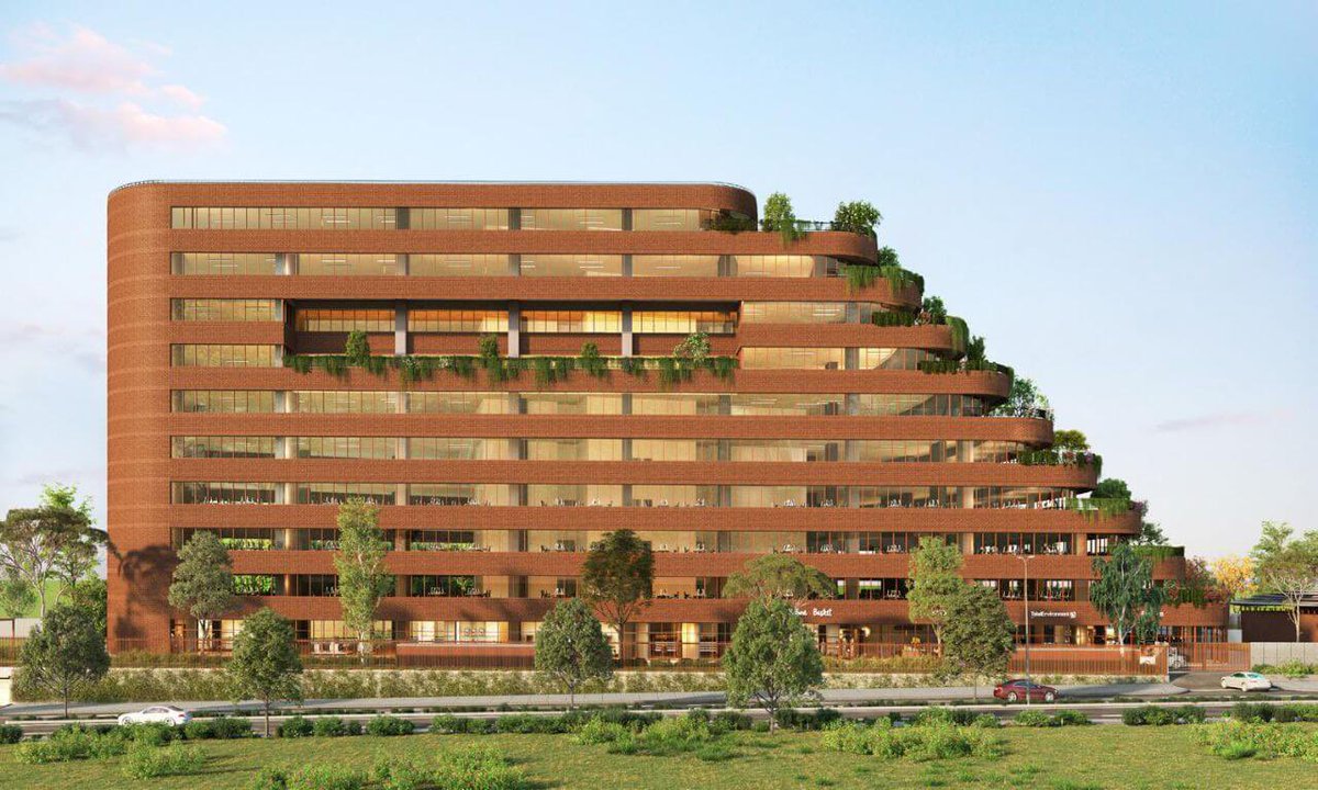 DevanahalliBLR's tweet image. 🚨Airport Road IT Corridor Update🚨

#TotalEnvironment – Workcations: After the Rain 🧱

🔸MVIT Rd | #UnderConstruction | Possession Mid-2027
🔸5 Lakh sqft GLA | 2.25 acres | 3B+G+9F | Offices, Retail &amp;amp; F&amp;amp;B

Part of a 45-acre unique architecture with 245+ earth-sheltered villas.