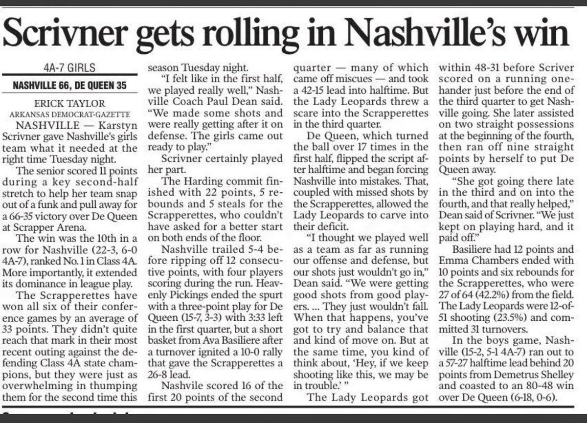 Coach Magen Scrivner tweet media