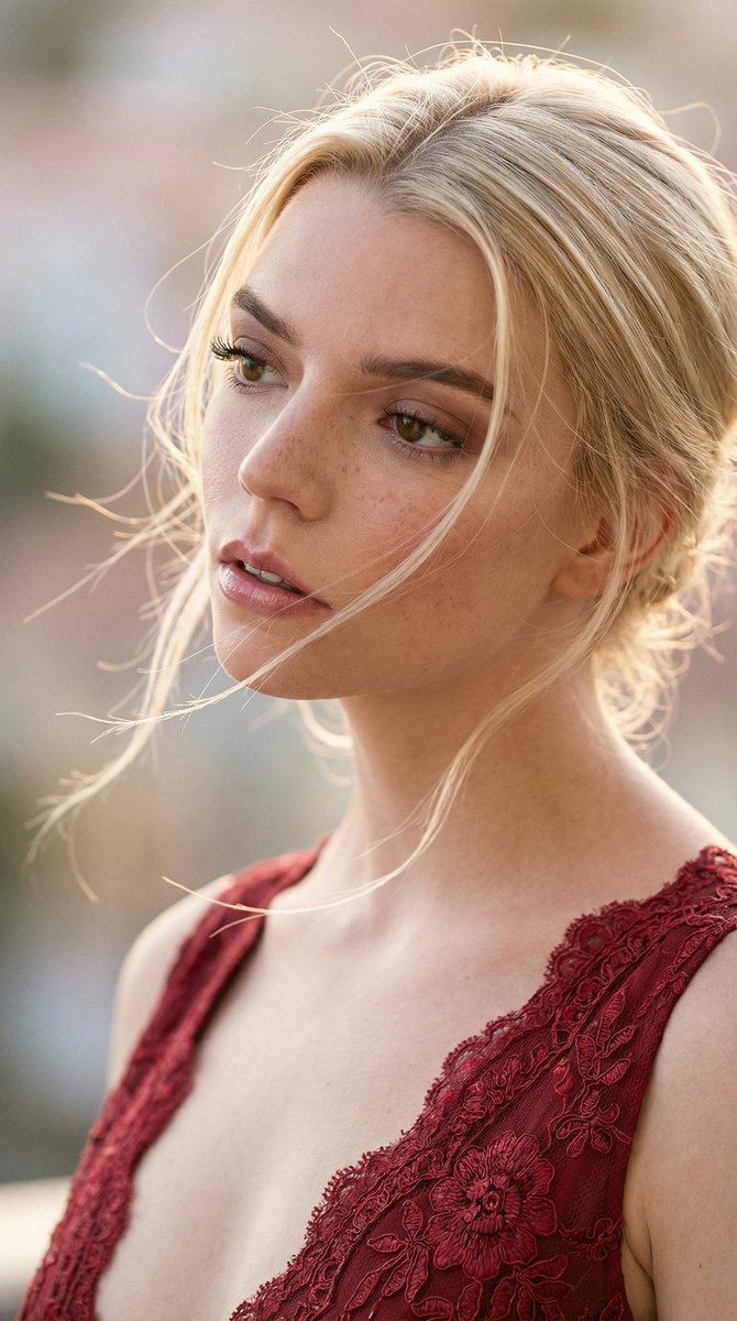 Ethereal High-Fashion Close-up Portrait Prompt example 2