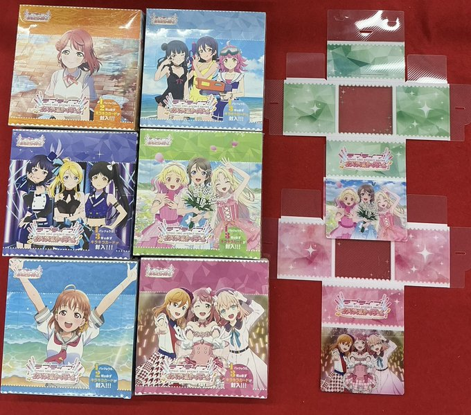ラブカ 販売情報】 ラブライブカードゲーム各種パック販売中です