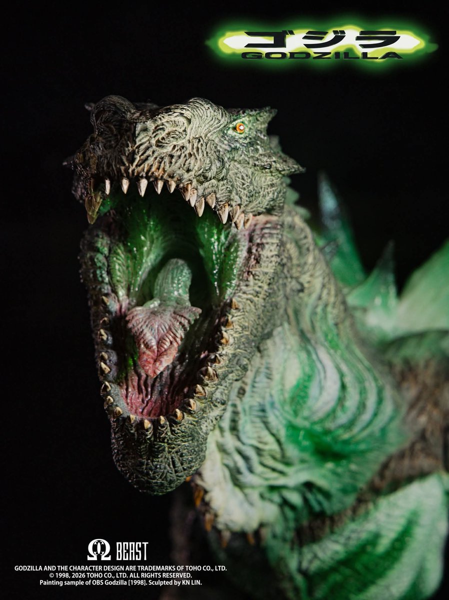 EZHOBI OBS – Omega Beast Godzilla 1998 (Glow in the Dark) Kit