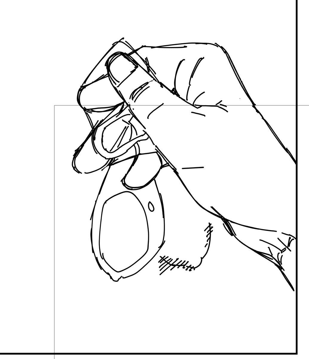 手を描くのがたぶん好き 