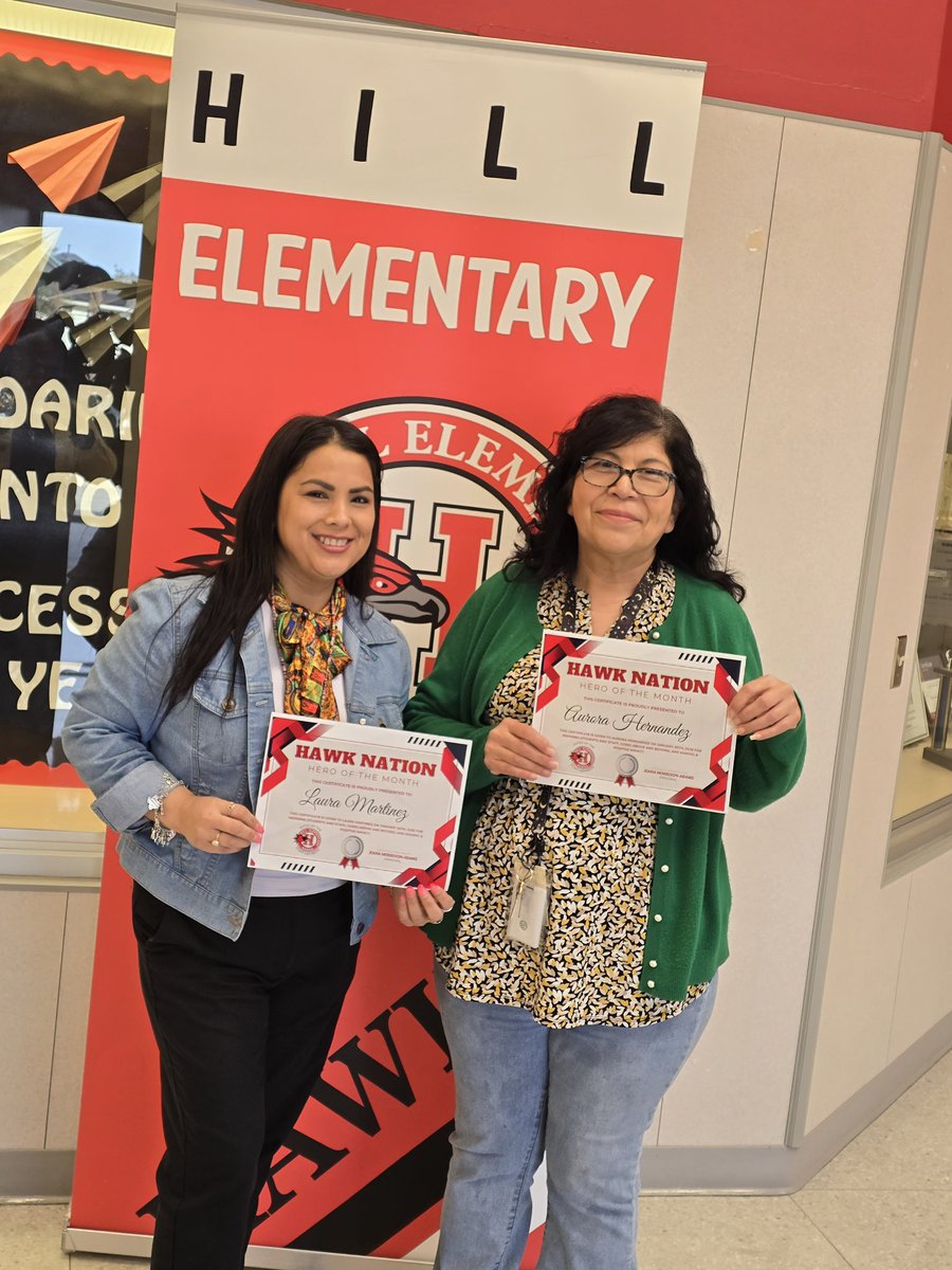 Hill Elementary Hawks tweet media