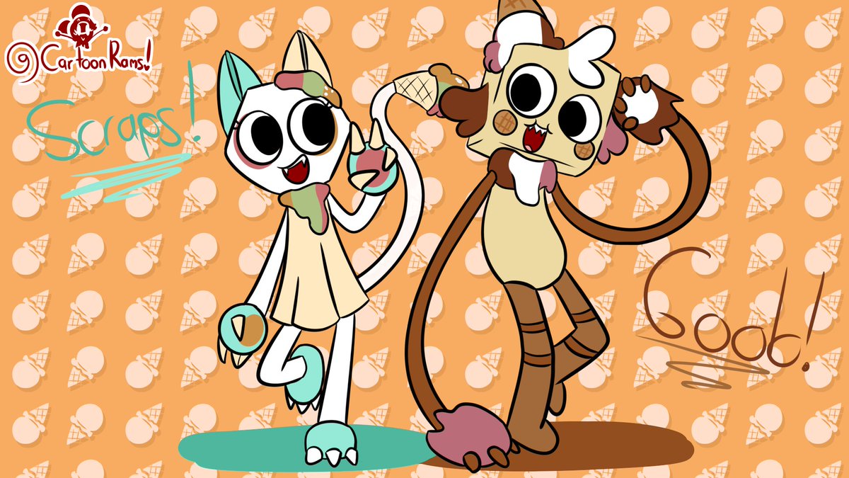 CartoonRams's tweet photo. Finalmente optimizaron a mis muchachos 🙏🙏 (lso quiero mucho Goob y Scraps Dandy's World 🗣)
#dandysworld #cartoonrams #fanart https://t.co/atniyYU4C9