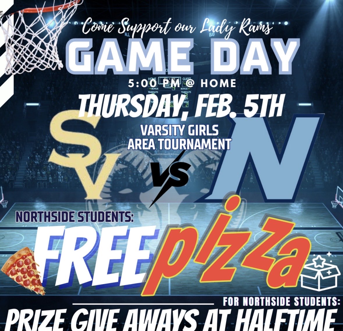 NHS Rams Basketball tweet media