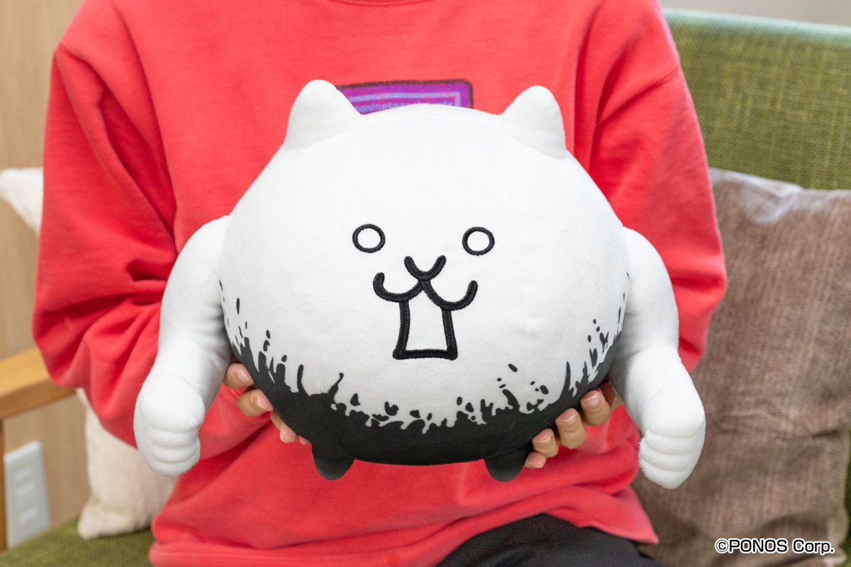 景品入荷情報】 にゃんこ大戦争BIGぬいぐるみ（狂乱のネコビルダー