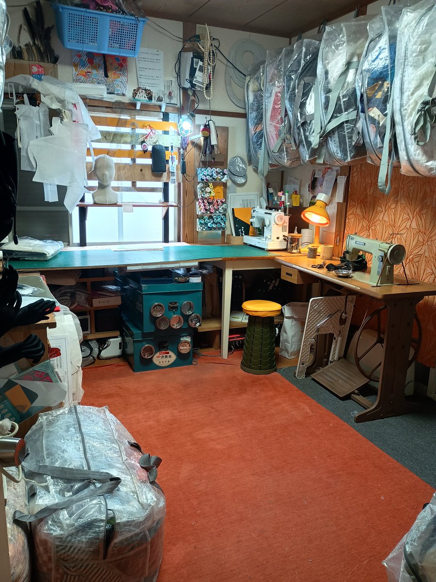 午前中裁断するよ