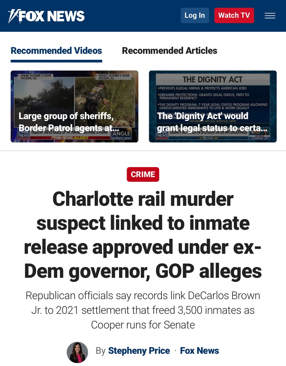 alexbruesewitz's tweet image. Wow we now have proof that Iryna Zarutska’s killer, Decarlos Brown Jr., was released from prison early because of former Democrat Governor Roy Cooper.

This tragedy was completely avoidable!

It’s imperative that Cooper is held accountable in November’s election! Vote for…