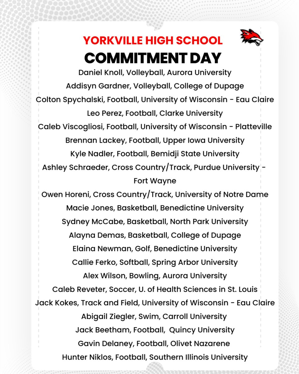 Yorkville Foxes tweet media