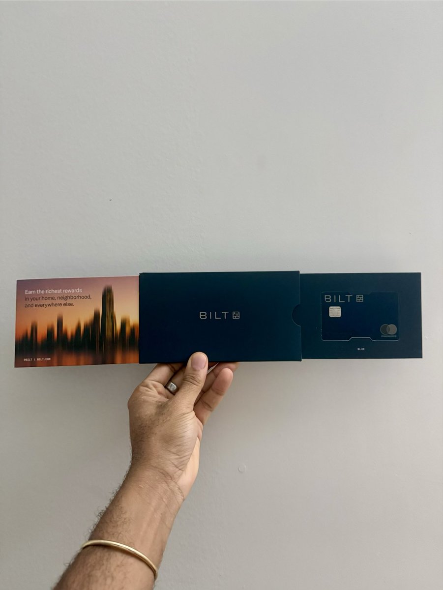#biltambassador just received my new Bilt 2.0 card and couldn’t be more excited! <a href="/BiltRewards/">Bilt</a>