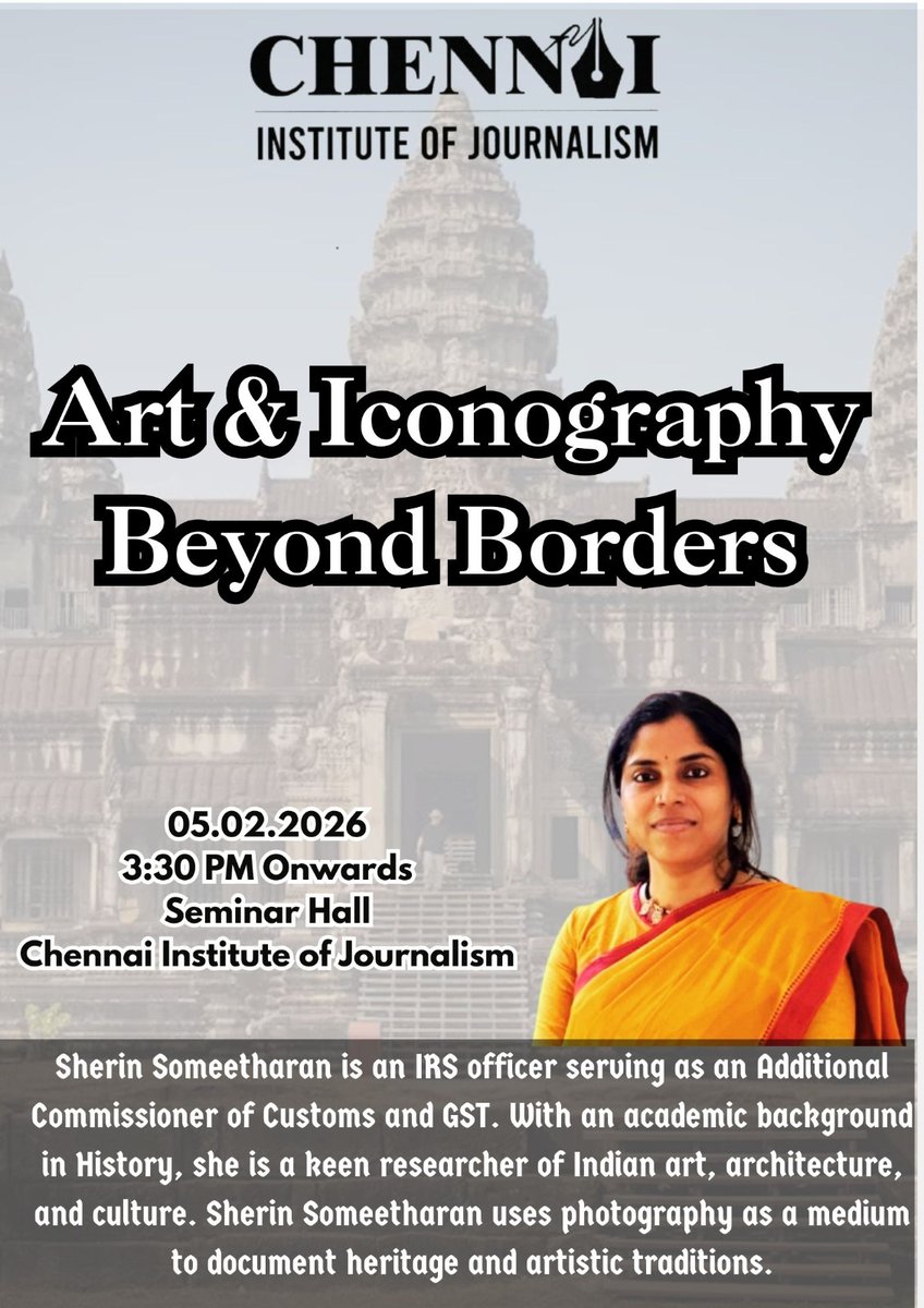 Chennai Institute of Journalism tweet media