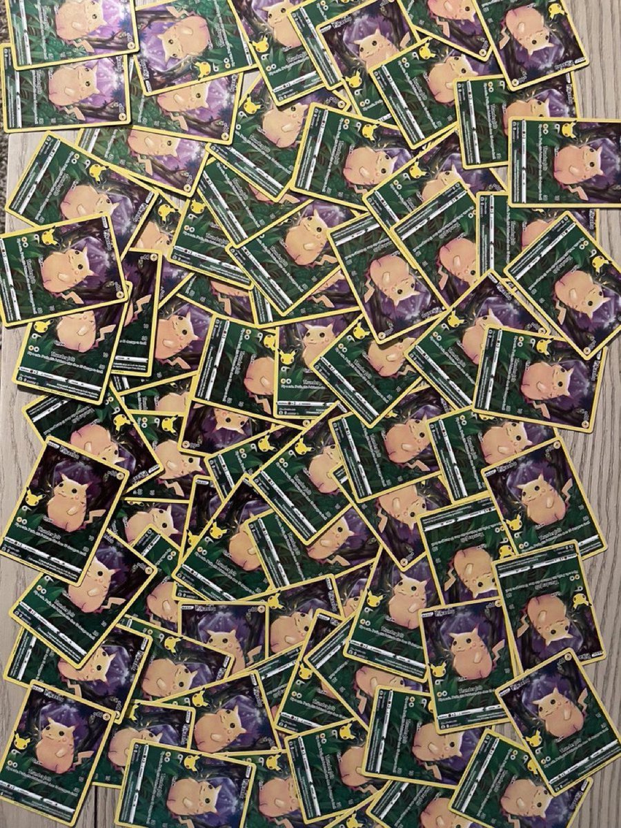 PossibleLuck_'s tweet photo. @JandZPokeCorner Need more chubby Pika https://t.co/3s20Kc4eL9