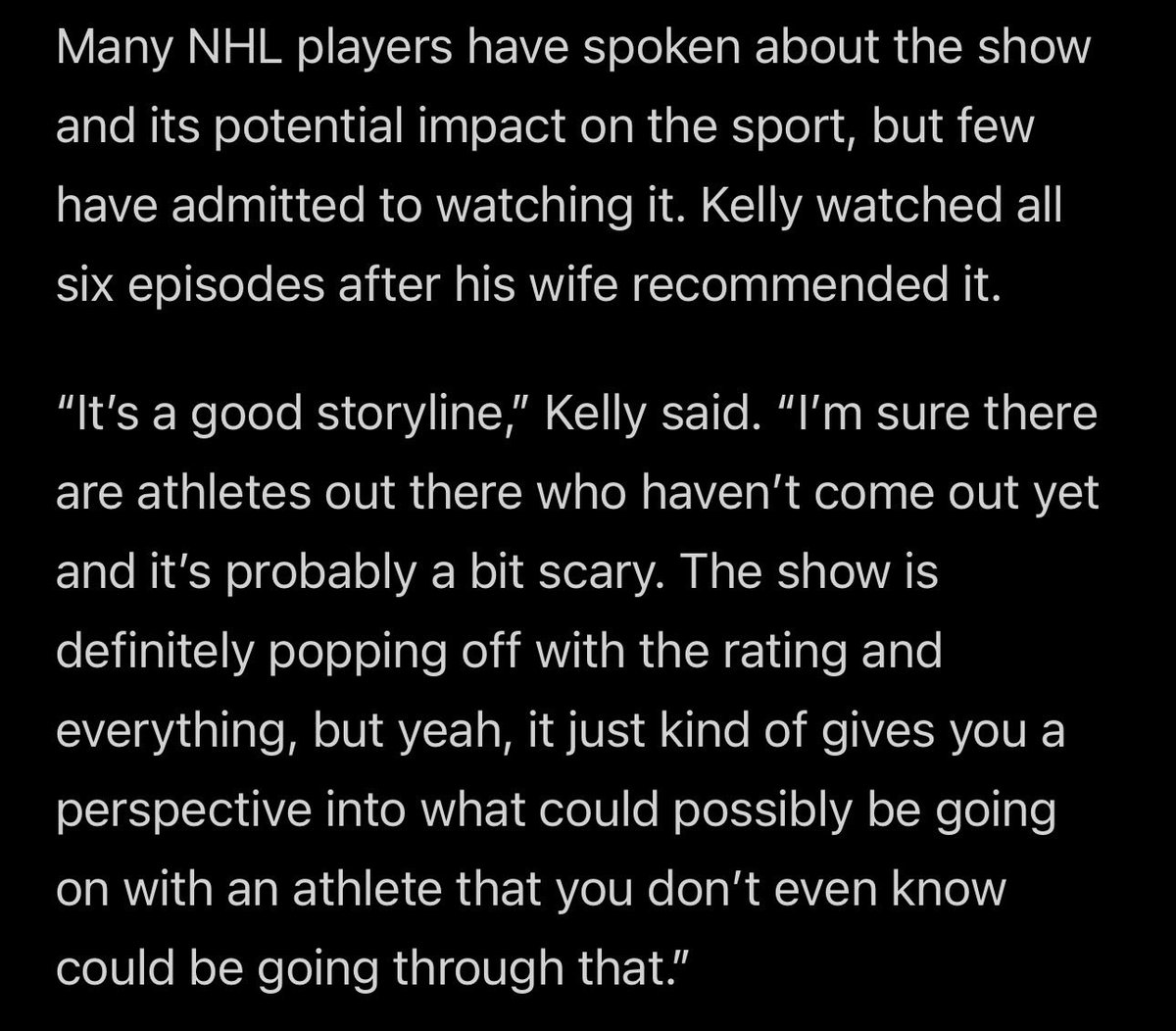 Parker Kelly, the man that you are 👏🏻