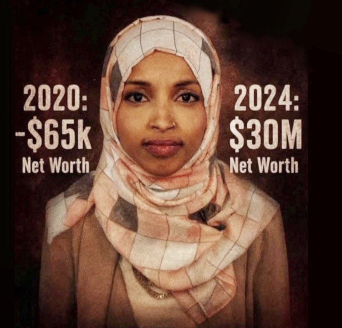 <a href="/Ilhan/">Rep. Ilhan Omar</a> Yeah yeah yeah whatever. 

EXPLAIN THIS