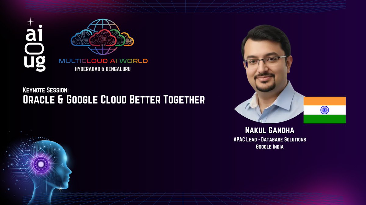 All India Oracle Users Group (AIOUG) tweet media