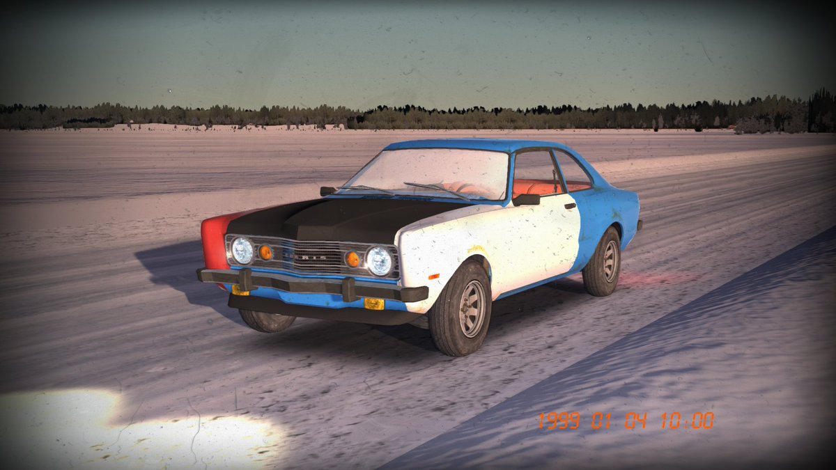 finally make it to the road with this thing (it died right away because it have an oil leak)