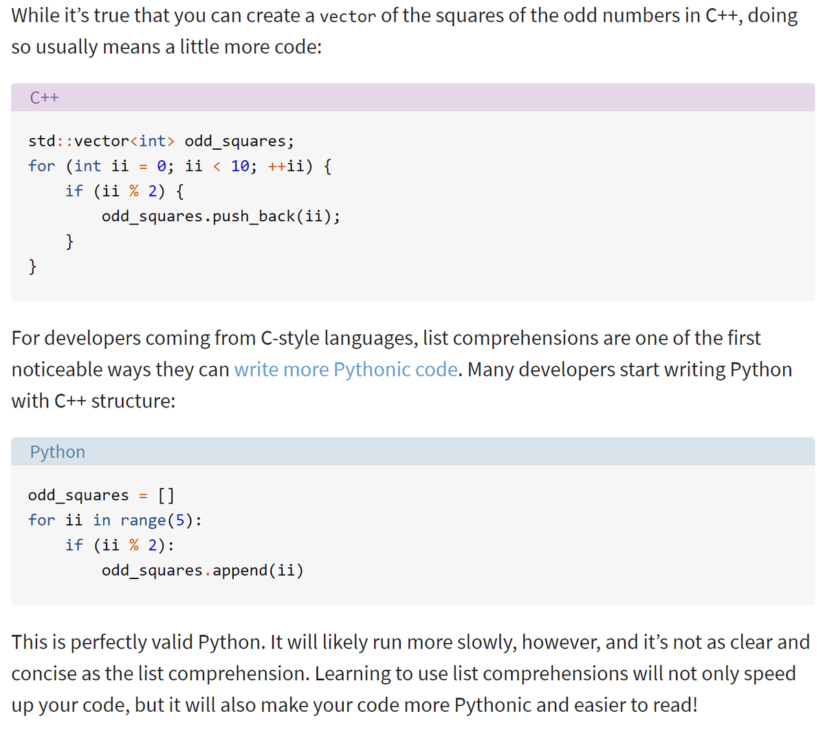 Real Python tweet media