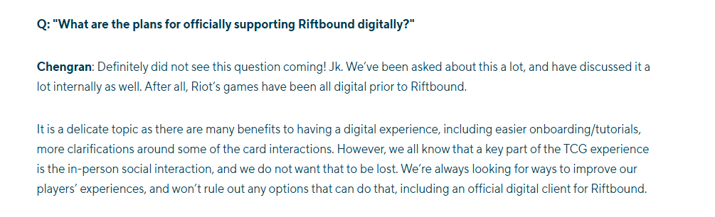 Riftbound Report tweet media