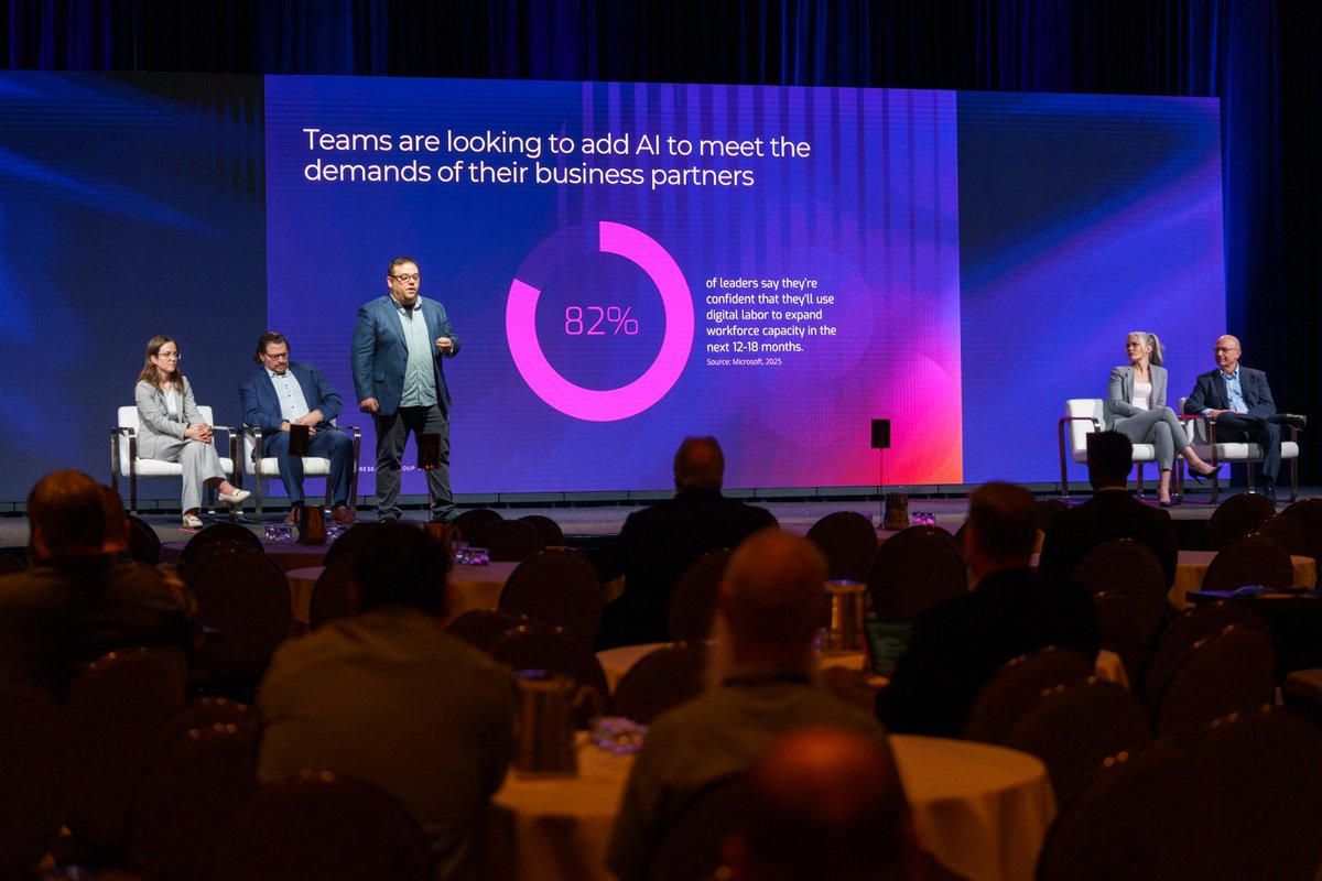 infotechRG's tweet image. Moments from #InfoTechLIVE in #NewOrleans! 😊

#TechConference #NetworkingEvent #Leadership