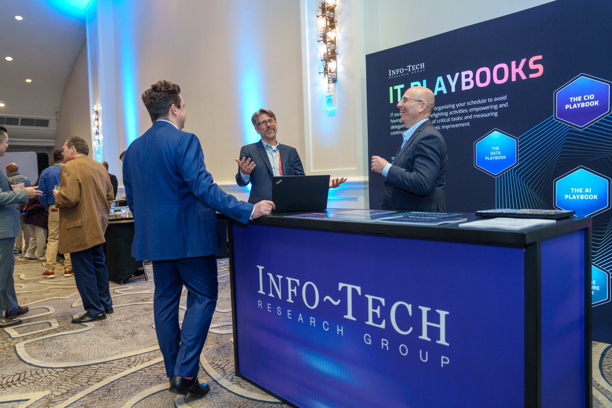 infotechRG's tweet image. Moments from #InfoTechLIVE in #NewOrleans! 😊

#TechConference #NetworkingEvent #Leadership