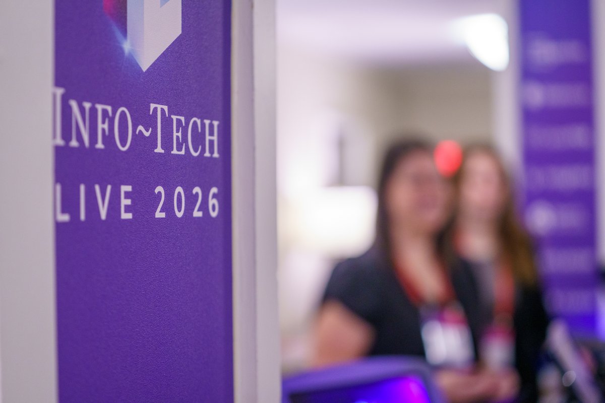 infotechRG's tweet image. Moments from #InfoTechLIVE in #NewOrleans! 😊

#TechConference #NetworkingEvent #Leadership