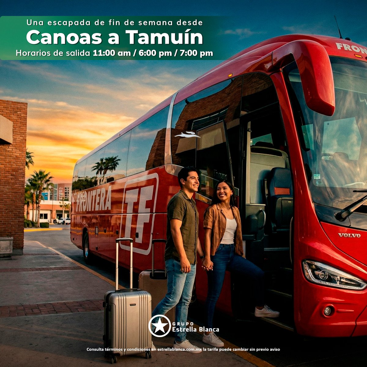 Un viaje cómodo y confiable que te lleva directo a tu destino, sin vueltas ni preocupaciones 🛣️💺

📲 Compra en la app Estrella Blanca y disfruta de los beneficios
f.mtr.cool/vlmlddpzot

Revisa los horarios de tu próxima salida aquí
🔗f.mtr.cool/isrsgtnkno