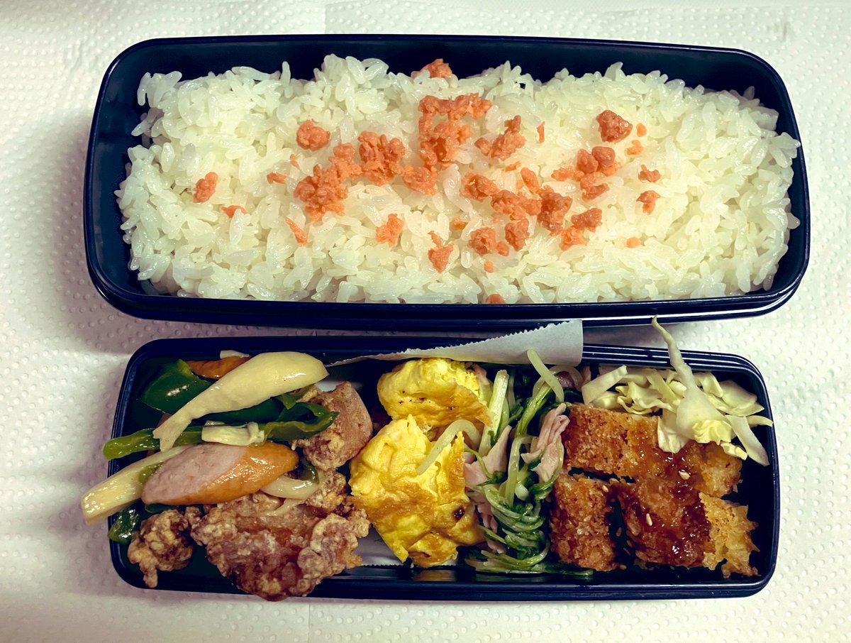 ld__cry's tweet photo. 今日のお弁当😋🍴🍱♬*𓊆309日目𓊇

❁.｡.:*:.｡.✽.｡.:*:.｡.❁.｡.:*:.｡.✽.｡
 #お弁当 #お弁当作り #お弁当記録 
 #旦那弁当 https://t.co/Bk0Lwivk19