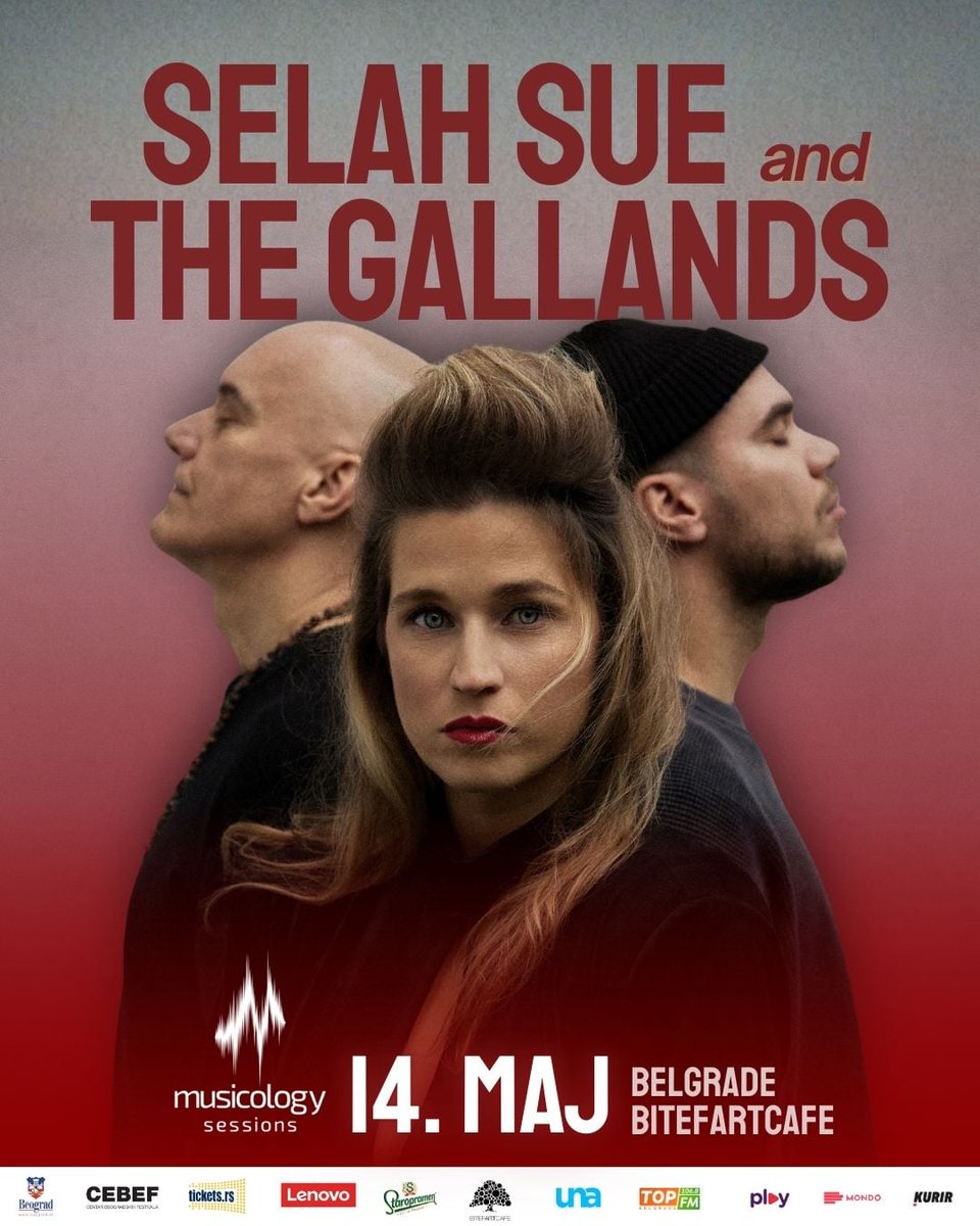 MusicologyFest's tweet photo. Selah Sue, belgijska pevačica i kantautorka koja je osvojila svetsku scenu prepoznatljivim glasom i autentičnim izrazom, stiže na Musicology Sessions 14. maja, ovog puta u potpuno drugačijem izadnju, sa novim projektom Selah Sue and The Gallands. ❤️
 https://t.co/zThCP7uDBL https://t.co/4dkfArrSj2