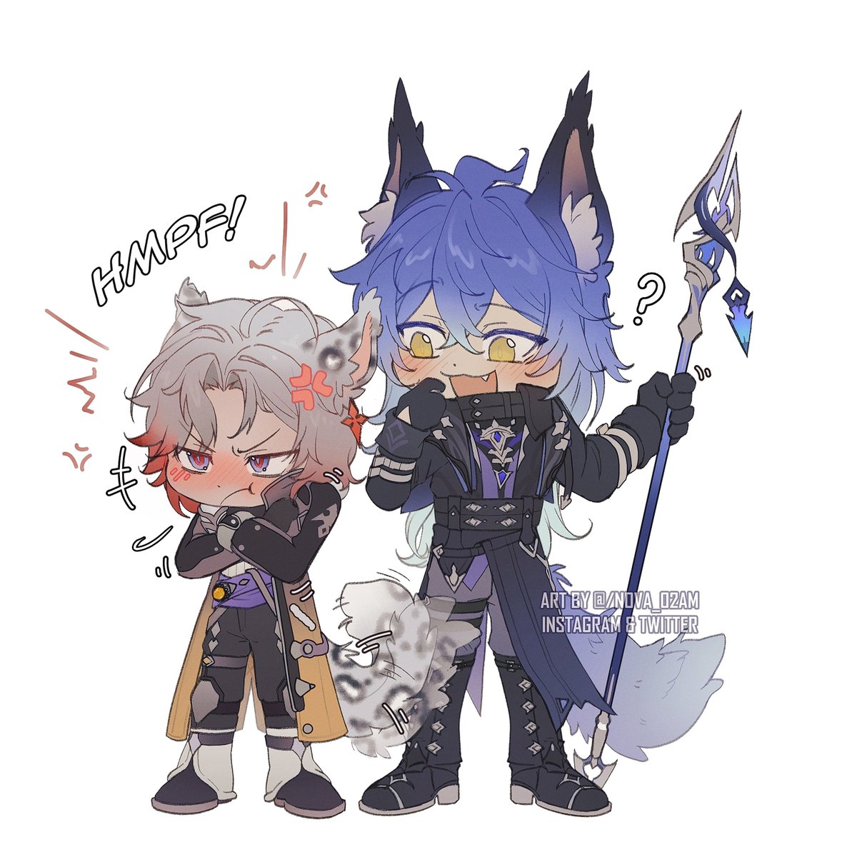 ✧ 〳Master Illuga, are you still upset with me?😔

[ #Flins #Illuga #faelight #GenshinImpact  ]