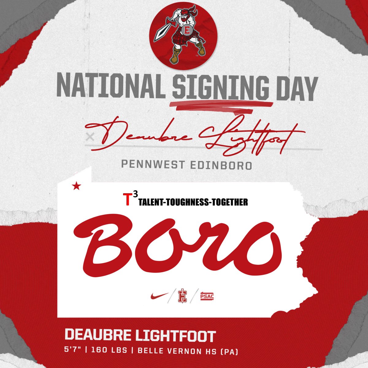 Edinboro Football tweet media