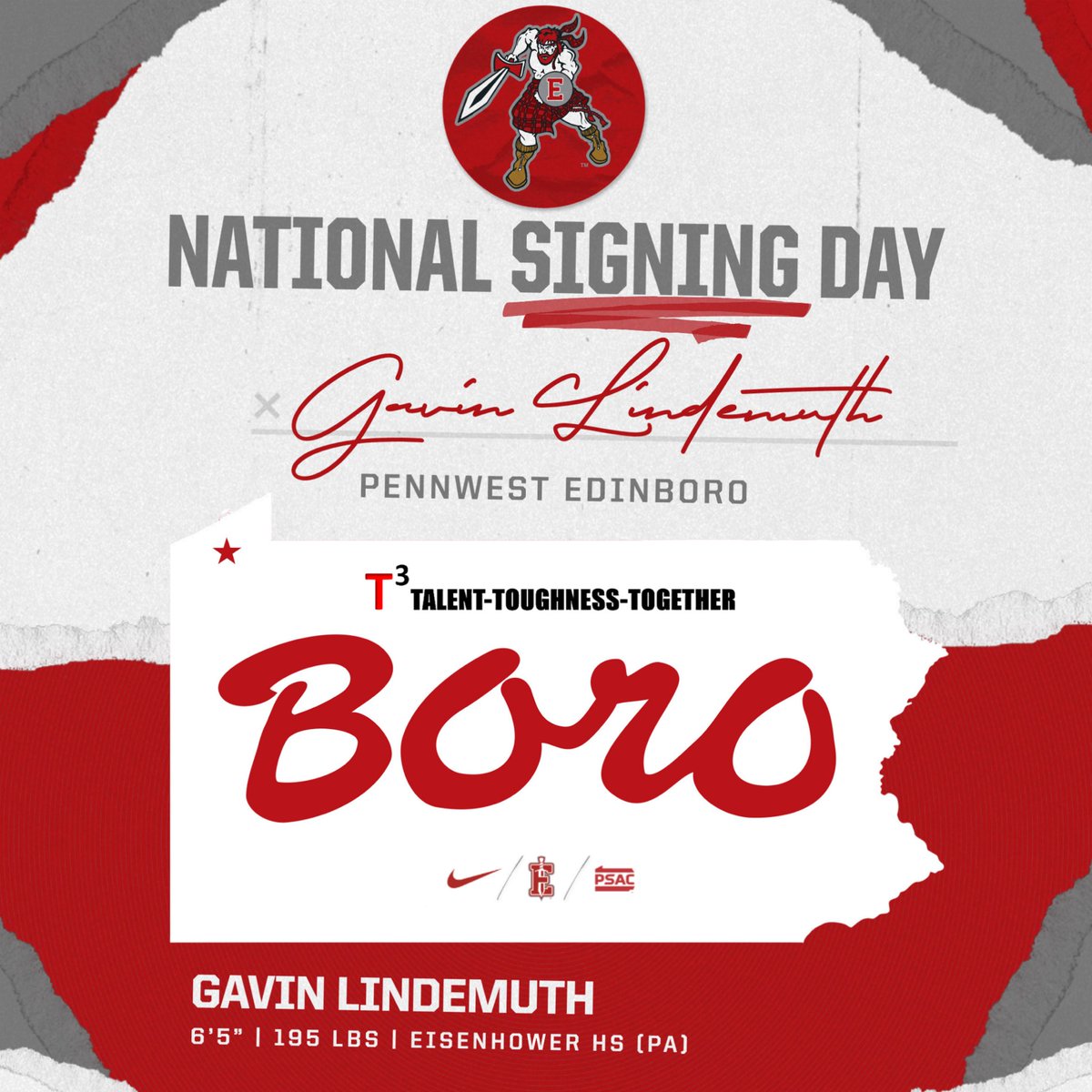 Edinboro Football tweet media