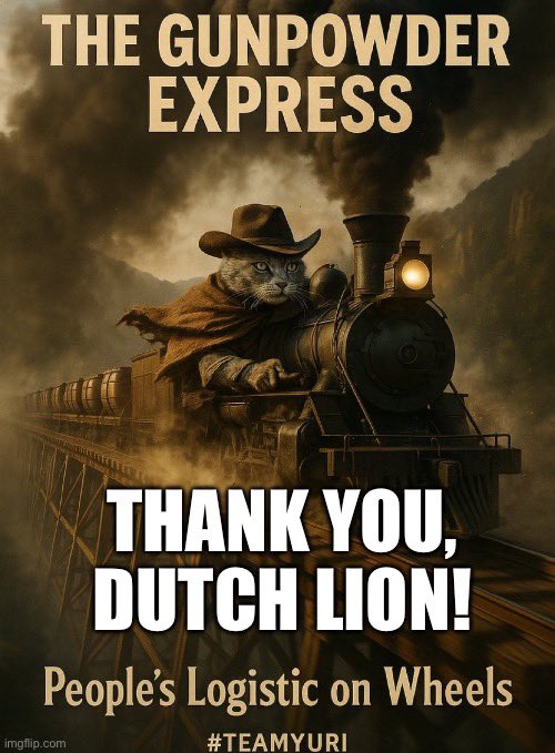 Yuri’s mega-awesome Super Sponsor, Dutch Lion SAVES OUR BACON AGAIN‼️🥰❤️‍🔥🫡👊🤘💙💛
PLEASE UTILIZE HIS DOUBLING OF YOUR DONATIONS IN <a href="/MapleSyrupF/">Maple Syrup O'Fella 🇨🇦 #TeamYuri. ▄︻芫══━一</a> #TeamYuri RAFFLE‼️ BOGO‼️