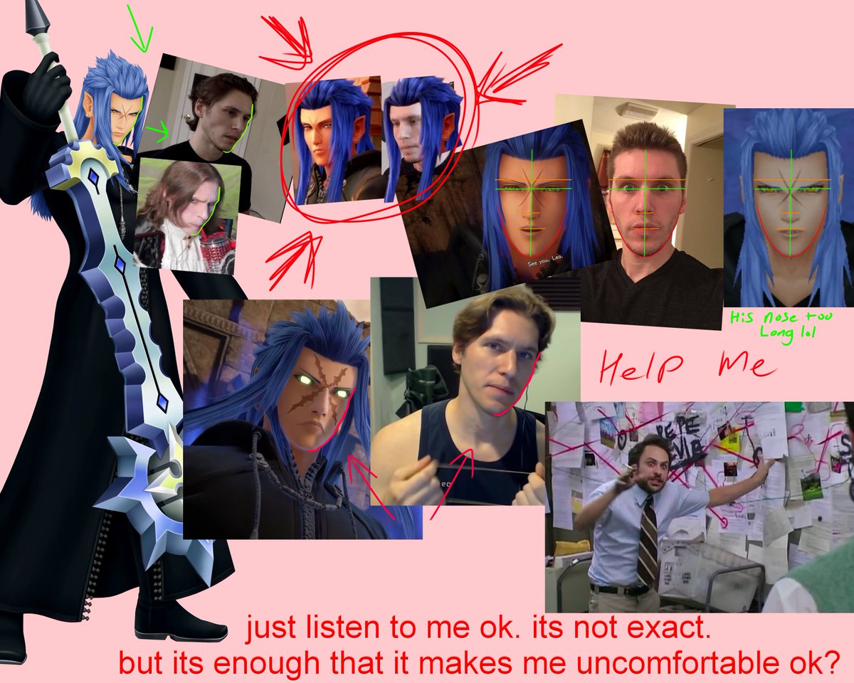MyHorseMeat's tweet photo. jerma and saix have the same face shape PLEASE YOU HAVE TO LISTEN TO ME https://t.co/iiRmI1GStL