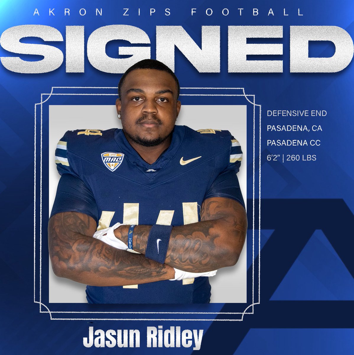 Akron Football tweet media