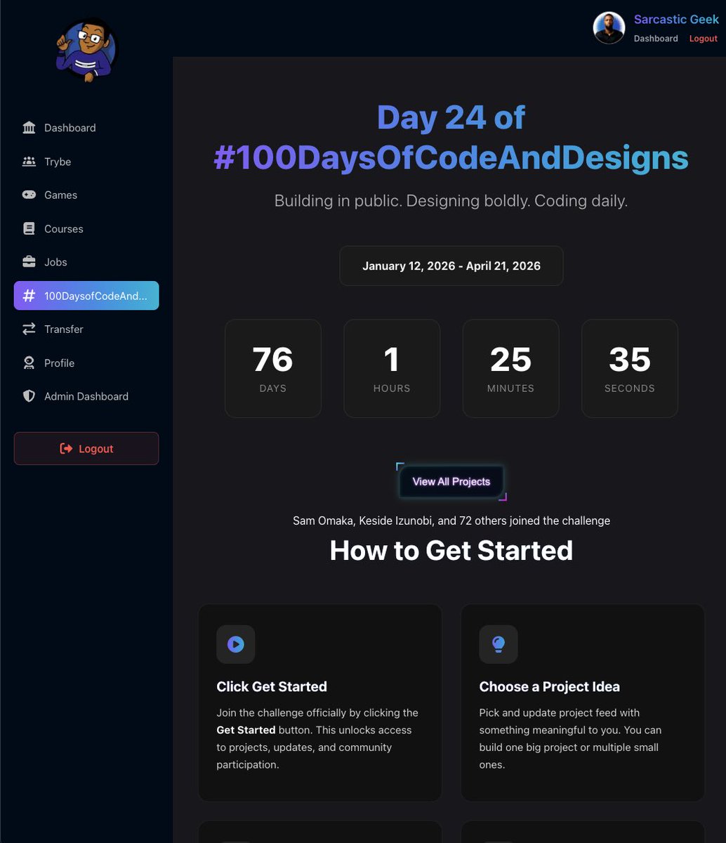 gozkybrain4u's tweet image. Day 24 of #100DaysOfCodeAndDesigns with the Sarcastic Geeks Trybe @sarcasticgeek4u

There is Progress on the Second Admin Panel, but NGL I am loosing my vibe.