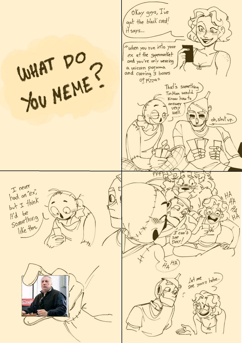 sarayfavarohai1's tweet photo. One of my favourite games! ^^ ✨️
[It doesn’t let me post many images here like on Tumblr, so I had to get creative lol] 🫶

#wizardofoz #oz #comic #meme https://t.co/TS6dTmO4Y8