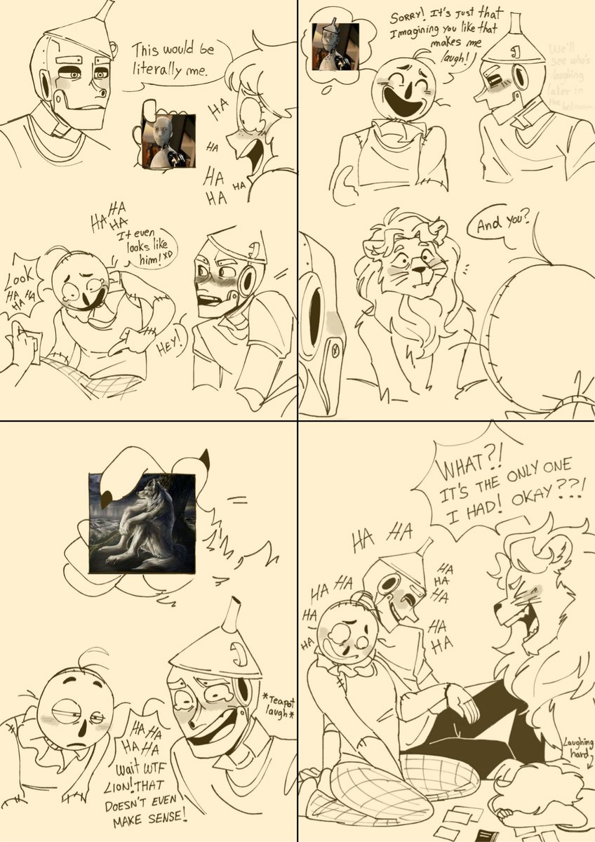 sarayfavarohai1's tweet photo. One of my favourite games! ^^ ✨️
[It doesn’t let me post many images here like on Tumblr, so I had to get creative lol] 🫶

#wizardofoz #oz #comic #meme https://t.co/TS6dTmO4Y8