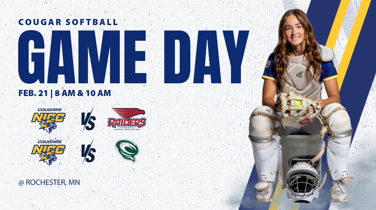 nicc_sb's tweet photo. The Cougars have two more games at the RCTC Early Bird Invite today!

8 am - Central Lakes College
10 am - Vermillion Campus - Minnesota North College

#GoCougars #NICCAthletics https://t.co/hQOcqVycUx