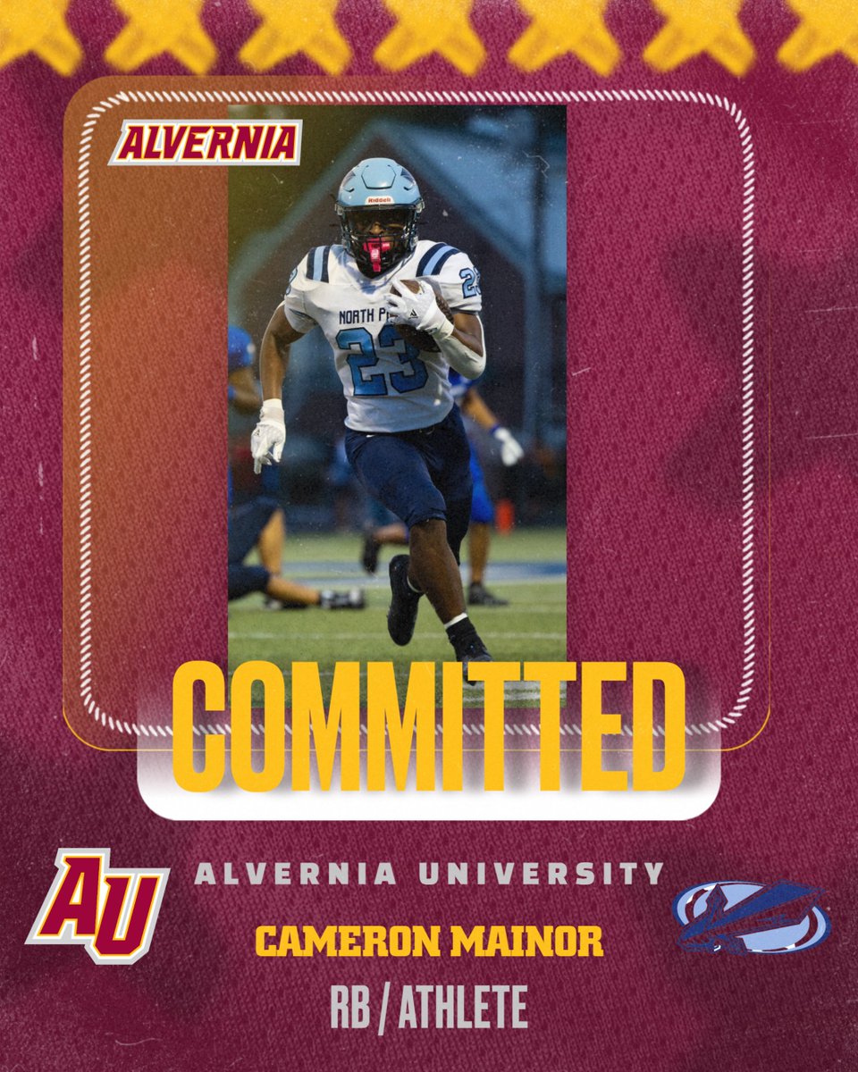 Alvernia Football tweet media