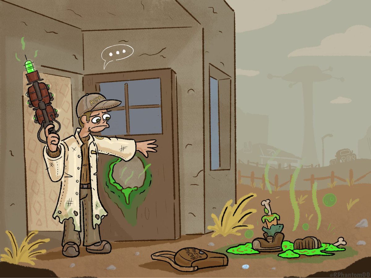 Day 4 of Fallout-February: Ranged Weapon!
It’s apparently more common than you think to go to sleep and wake up in the wasteland 200+ years later. For those who do please be aware that in some areas the postal service still exists!
#Fallout #FalloutNewVegas #shirosfalloutfeb26