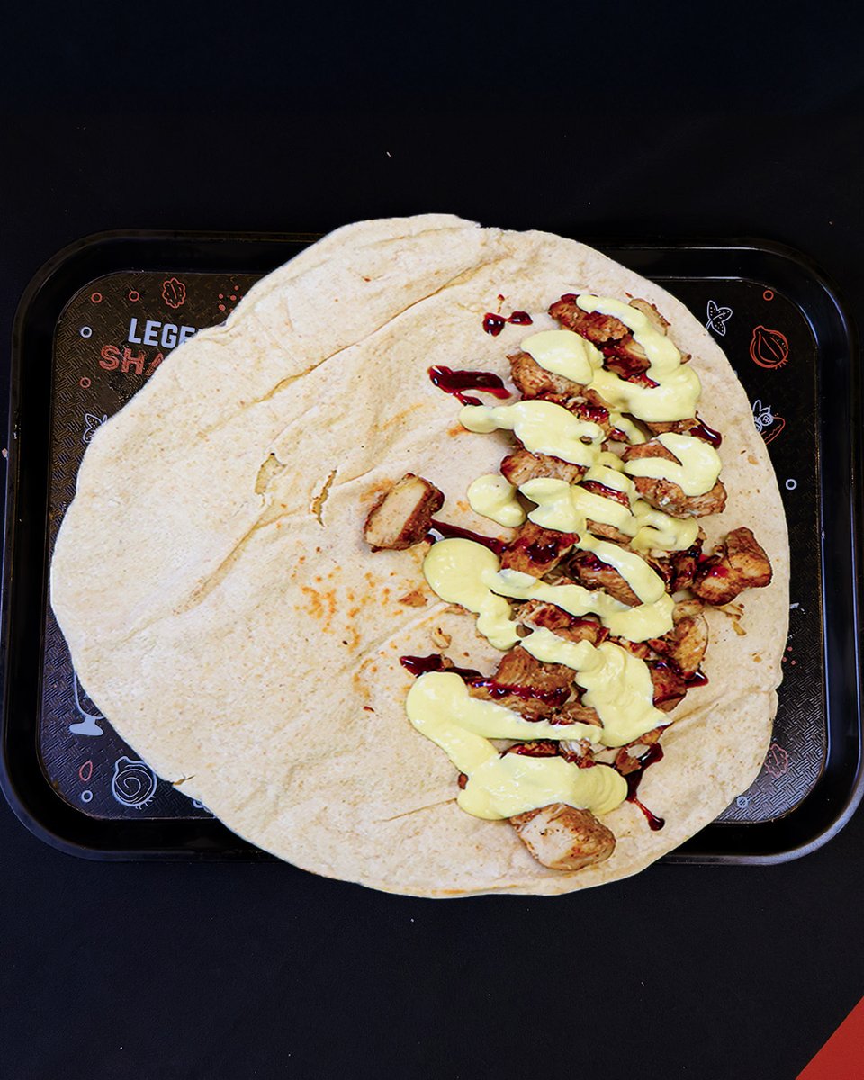 shelbyscanada's tweet photo. Za Crisby Shicken Tawook Shawarma. Crunch away, my friends! 🫡🌯 https://t.co/vjNEDlri3W