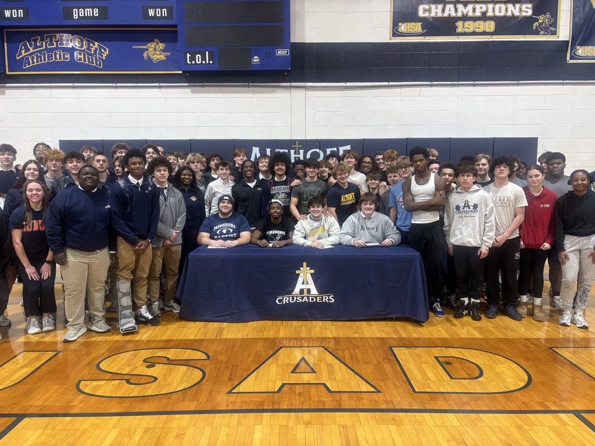 Althoff Catholic Football tweet media