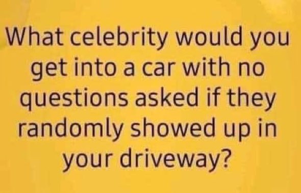 conquertheno's tweet photo. Which celebrity is it for you? https://t.co/VSkwxgUeSL
