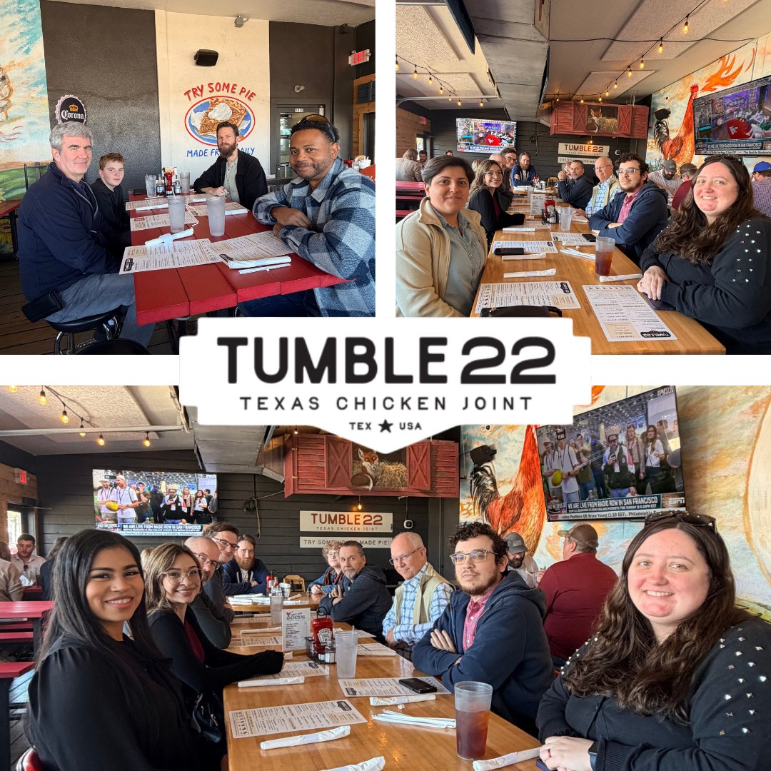 First Wednesday of the month = Amazing Magnets lunch outing. 🔥 Hot chicken, great conversations, and even better company. Couldn’t ask for a better Wednesday.

#Chicken #tumble22hotchx #amazingmagnets #company #amazing