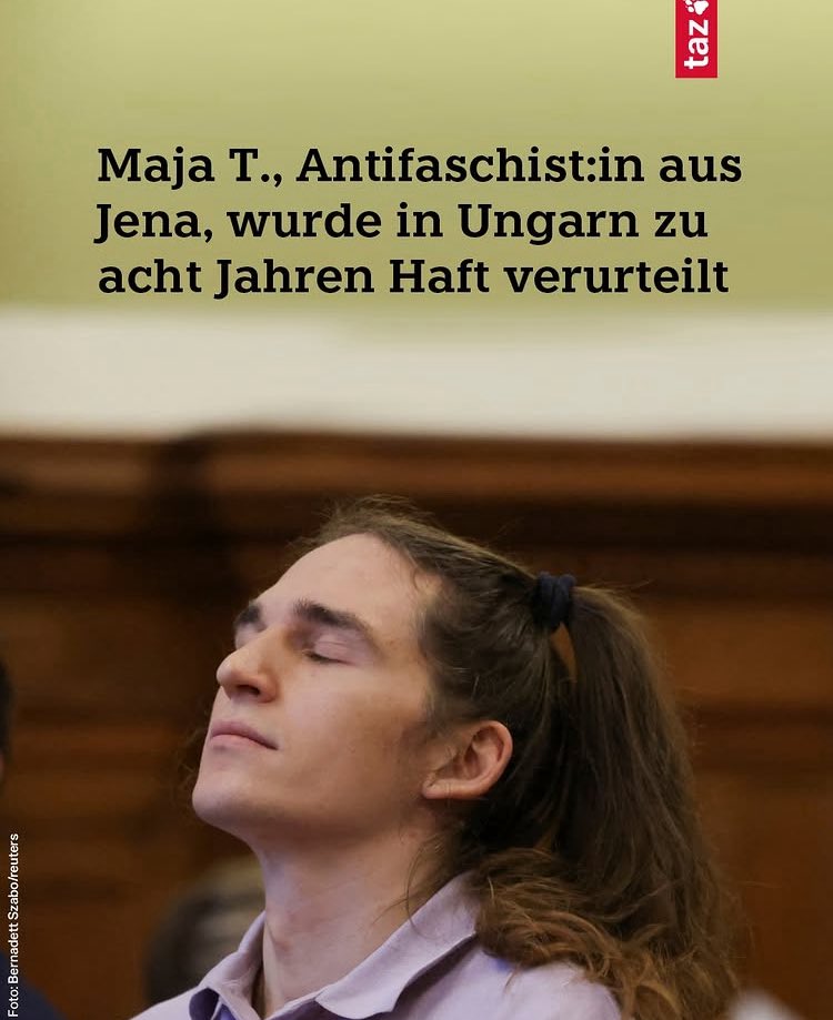 die „Antifaschist:in“ die hier von <a href="/tazgezwitscher/">taz</a> glorifiziert wird, hat eiskalt jemandem von hinten den Kopf eingeschlagen- nur falls sich hier jemand fragt, wer zur Verharmlosung linksextremer Gewalt beiträgt.
