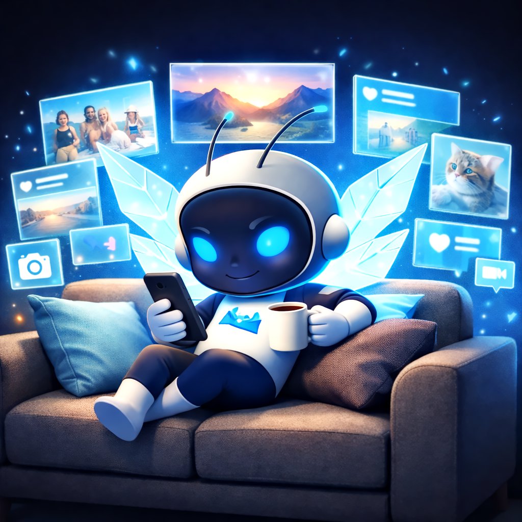 - ¿Por qué te gusta <a href="/SnapieApp/">Snapie (Hive Snaps)</a>?  

- porque todo se siente más real: sin NARRATIVAS controladas, sin ALGORITMOS que te empujen qué ver, sin NINGÚN anuncios. Solo gente compartiendo lo que quiere, como debería ser✨📸¿Sigo?

#Authenticity #SocialMedia #snap