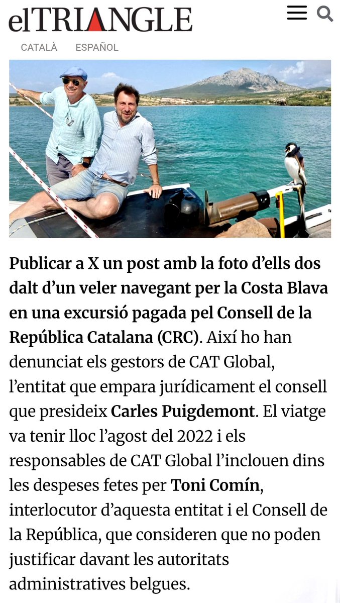 perinno's tweet photo. Quins estafadors arrossegats de la submissió als colonitzadors, aquests pocavergonyes. I el #Llach especialment, que amb aquest paper de passerell ha anat fugint del país, cap al #Senegal i cap allà on la 💩 no l'esquitxés. Són els hereus del #pujolisme 🇪🇦 agenollat.
©️perinno🏌🏻♂️ https://t.co/dIKniCBiFv