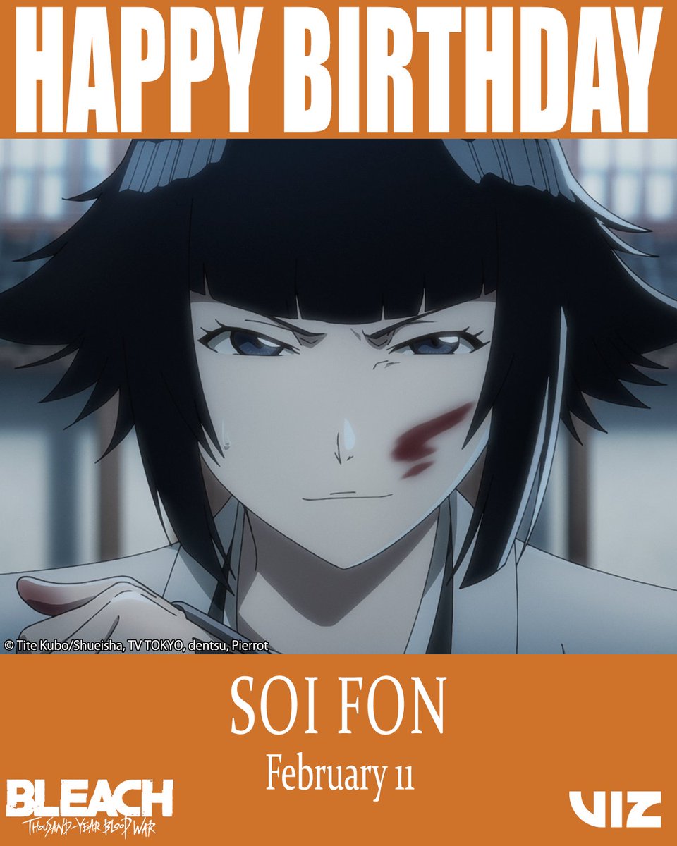 Happy birthday to the fastest captain in the Soul Society — Soi Fon ⚔️🖤
